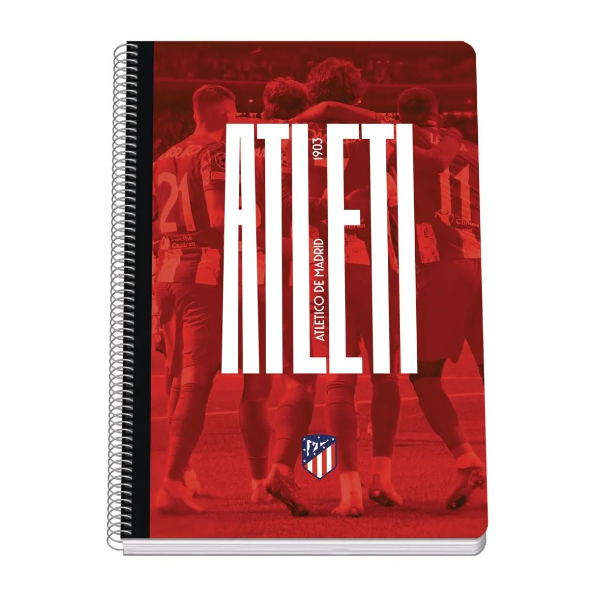 Discount A4 ATLETI SOFT HARDCOVER NOTEBOOK School