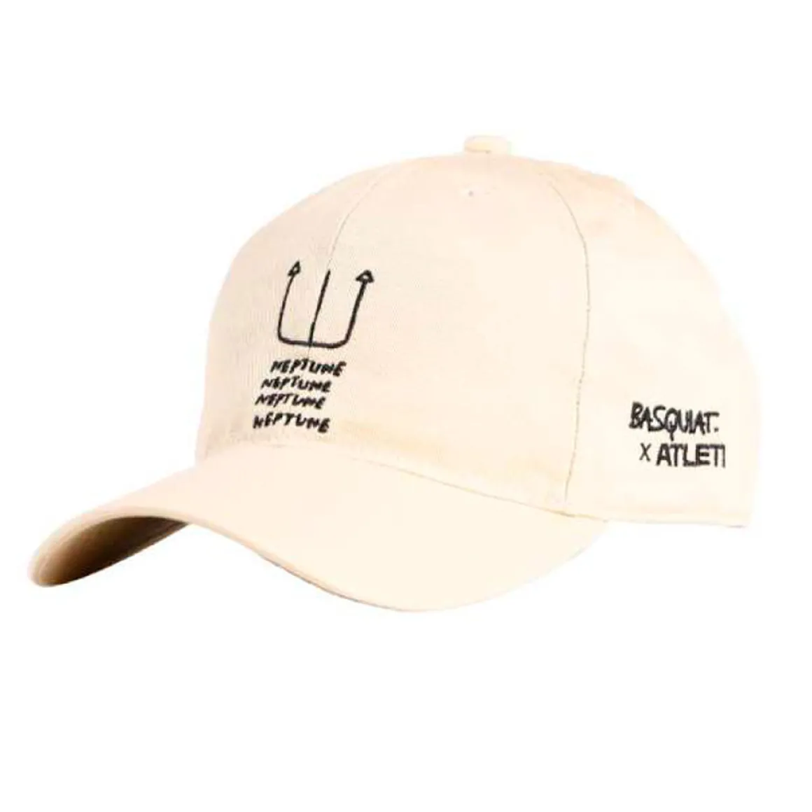 Best BASQUIAT NEPTUNE TRIDENT WHITE CAP Women Headwear