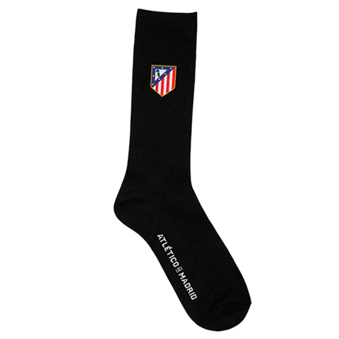 Store Black Embroidered Crest Socks Socks