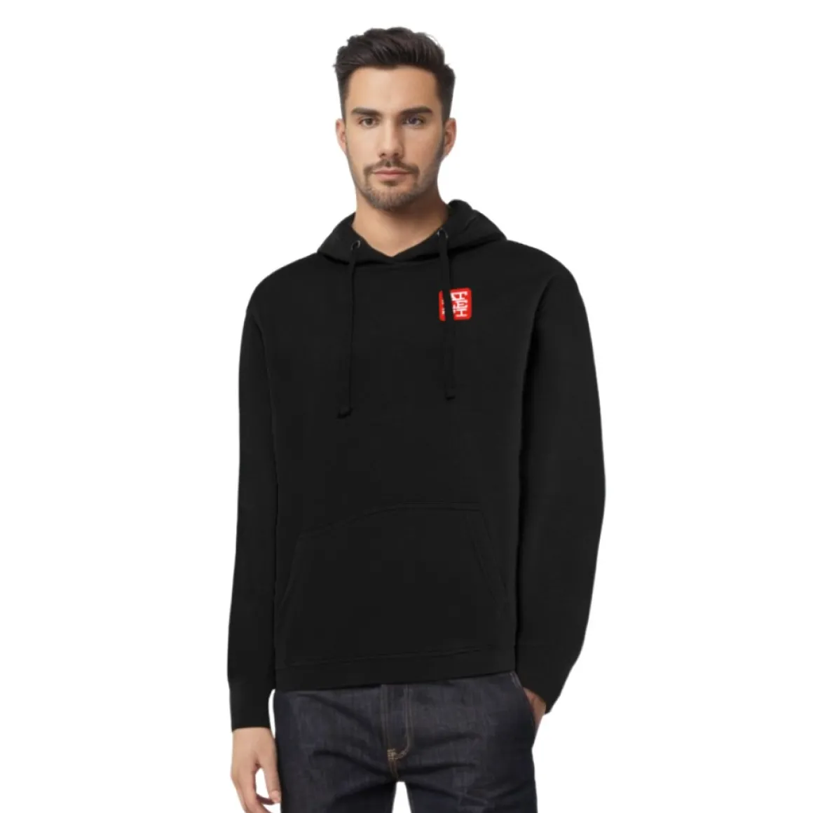 Sale BLACK PATCH SWEATSHIRT Hoodies