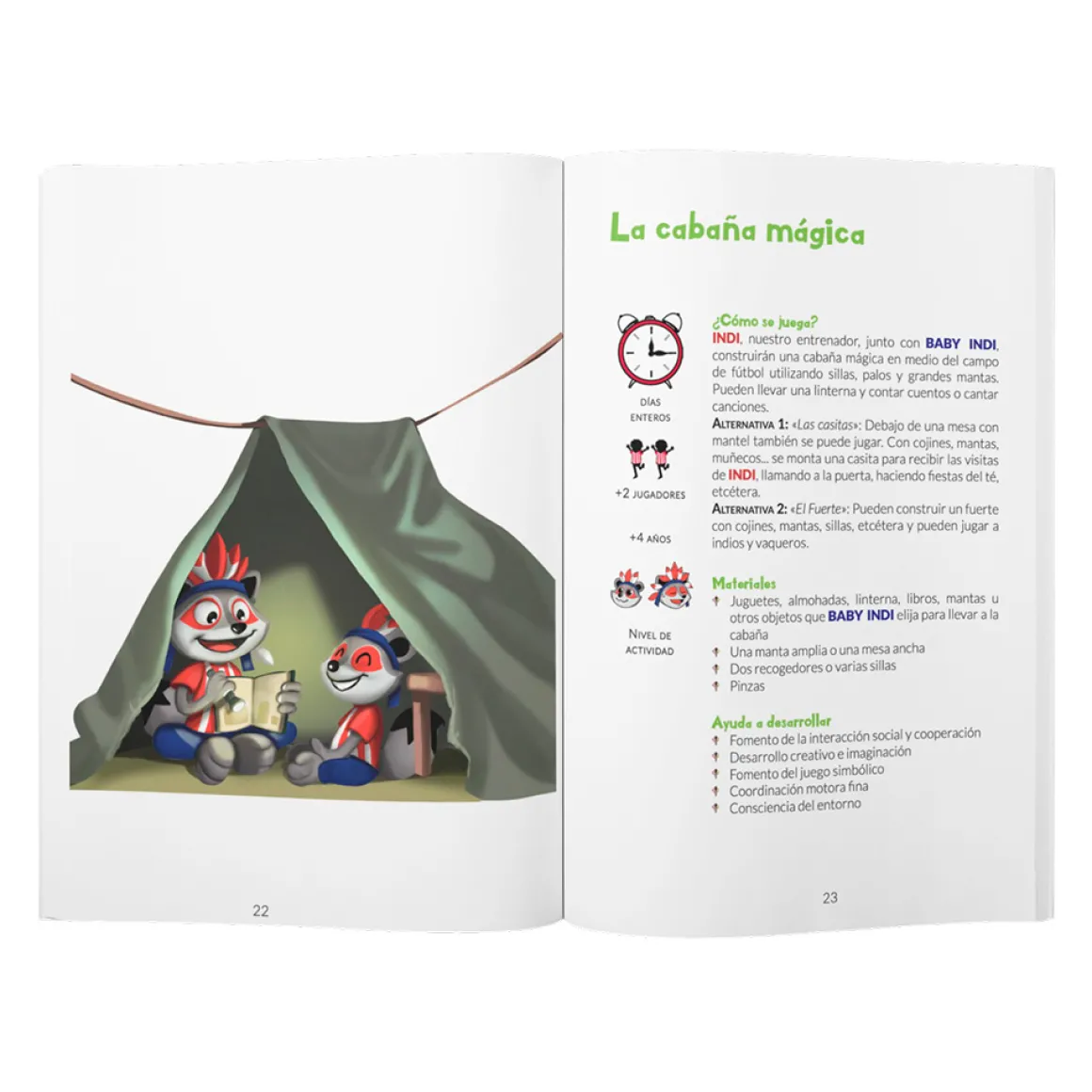Store Book 80 ideas to play with Indi and Baby Indi Volume 02 School