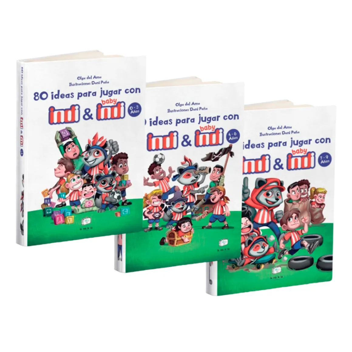 Clearance Box books 80 ideas to play with Indi and Baby Indi School