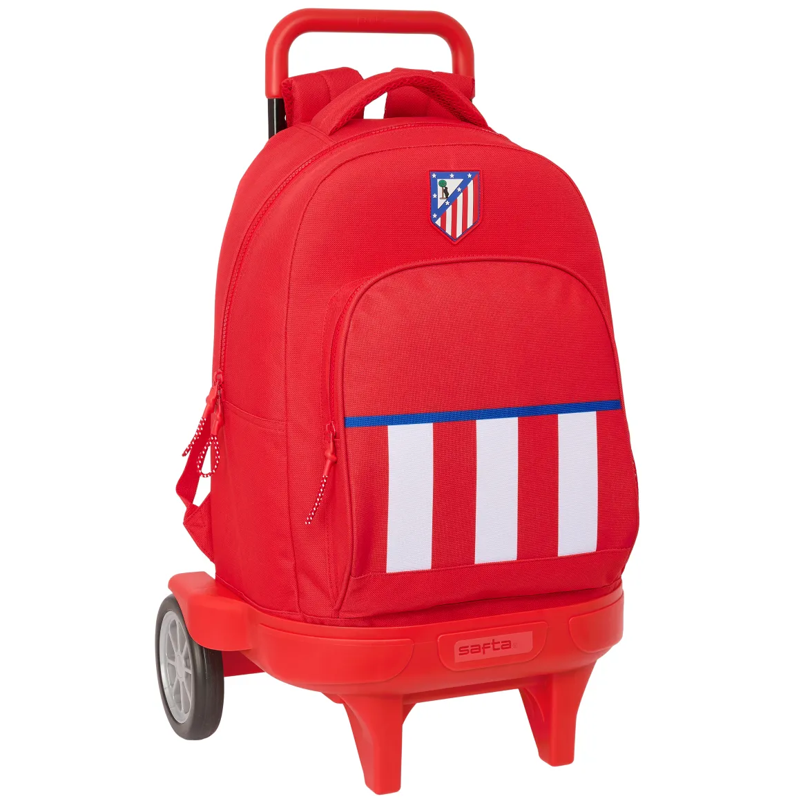 Online Crest Stripes Removable Trolley Backpack School | Bags And Backpacks