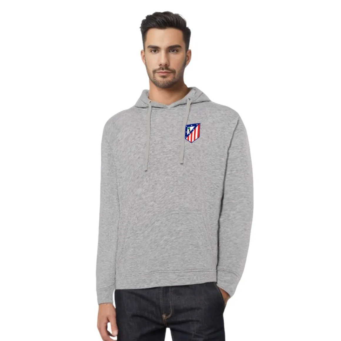 Cheap GRAY 1947 CREST SWEATSHIRT Hoodies