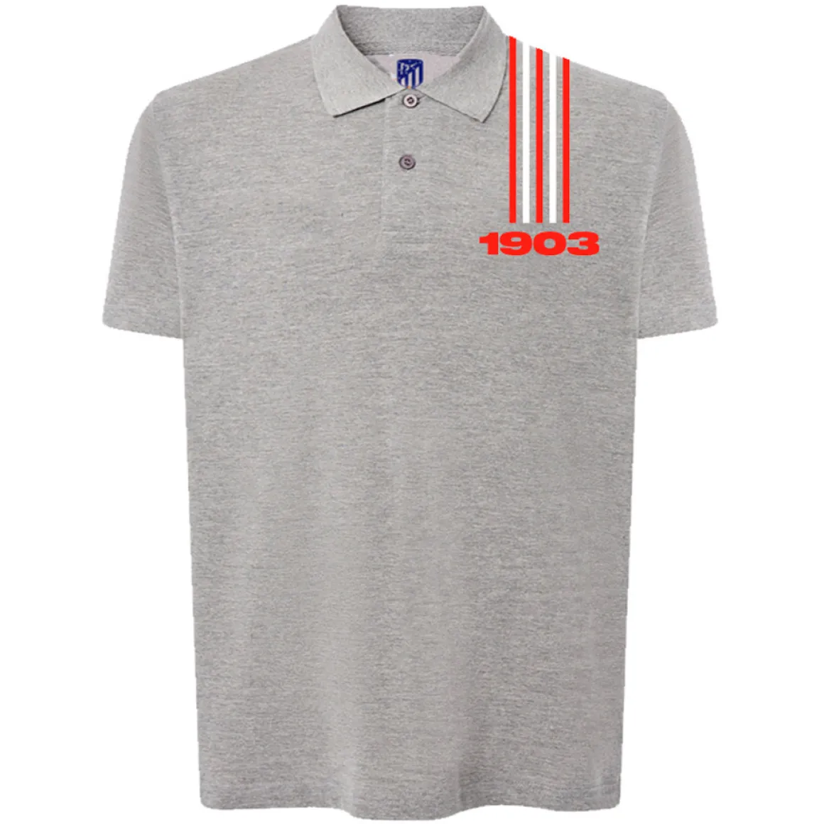 Best Sale GRAY STRIPES POLO 1903 T-shirts And Polos