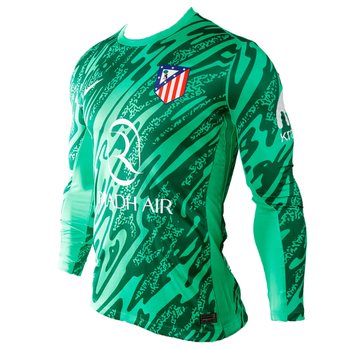 Discount Kids green goalkeeper 24/25 long sleeve jersey Kids Kids