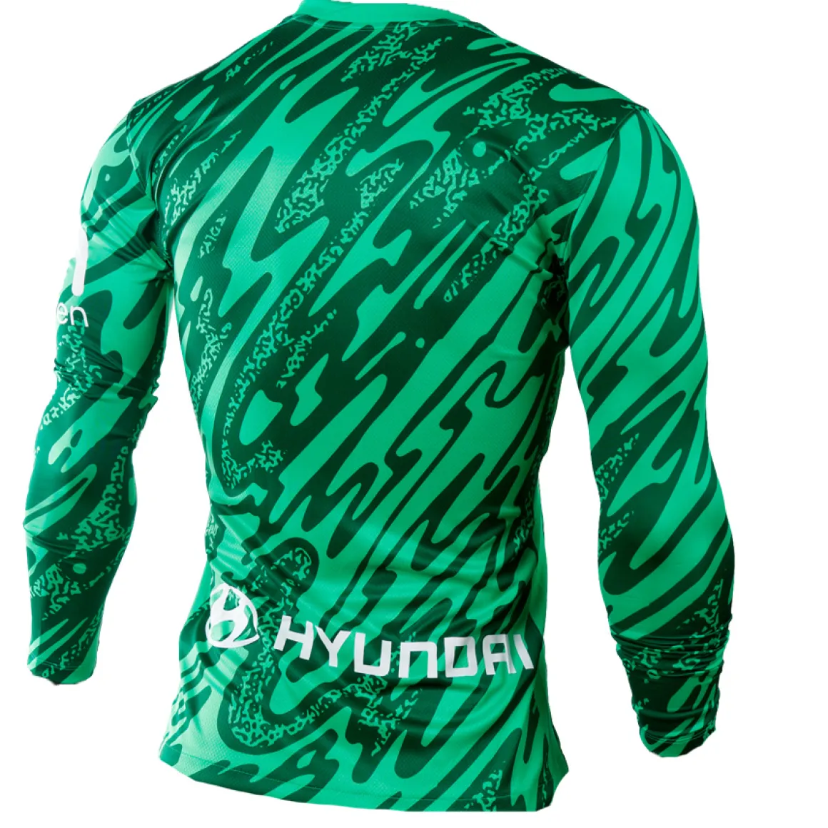 Discount Kids green goalkeeper 24/25 long sleeve jersey Kids Kids