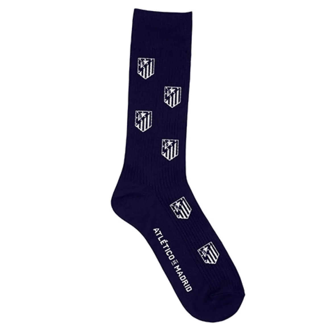 New Navy Blue Monochrome Crest Socks Socks