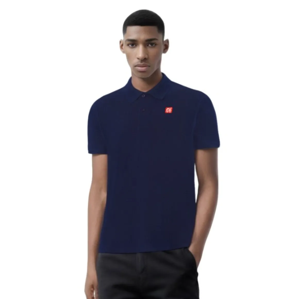 Store NAVY PATCH POLO T-shirts And Polos