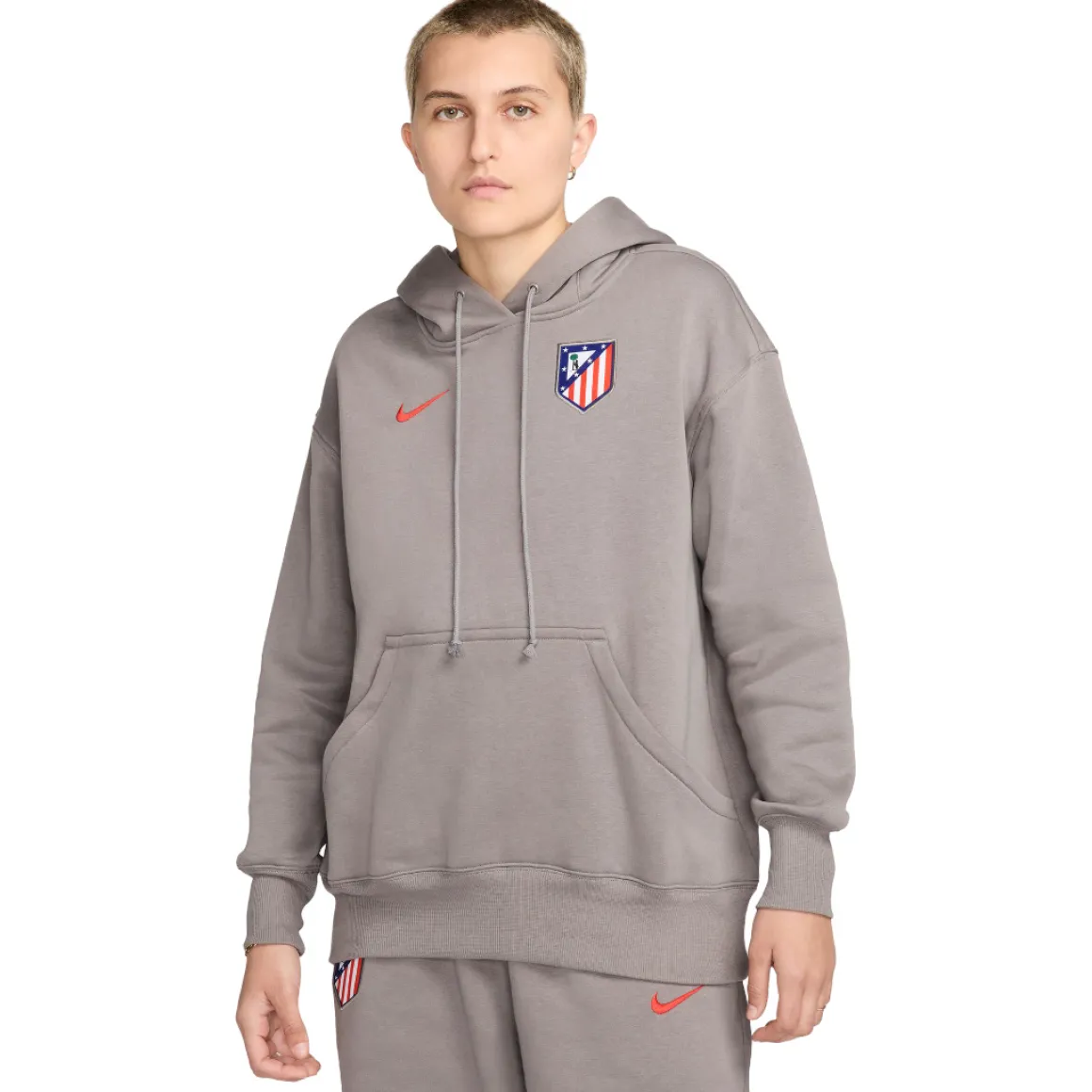 Outlet Nike grey cotton 24/25 sweatshirt Hoodies