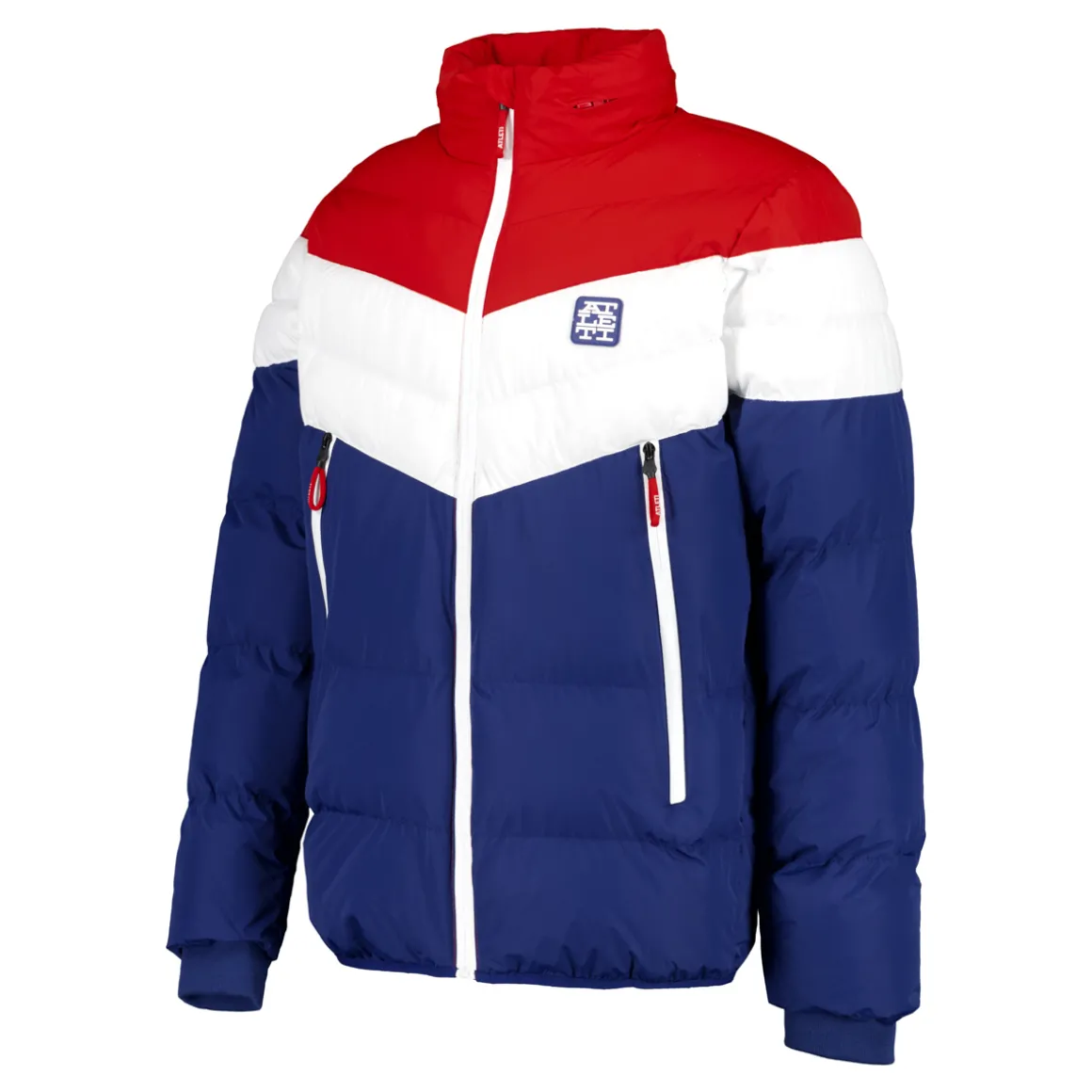 Outlet Padded Tricolor Coat Coats And Vests